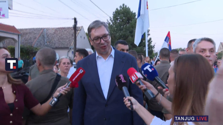 Predsednik Vučić uz svoj narod: Zajedno protiv blokada i rušenja prelepe Srbije! (FOTO/VIDEO)