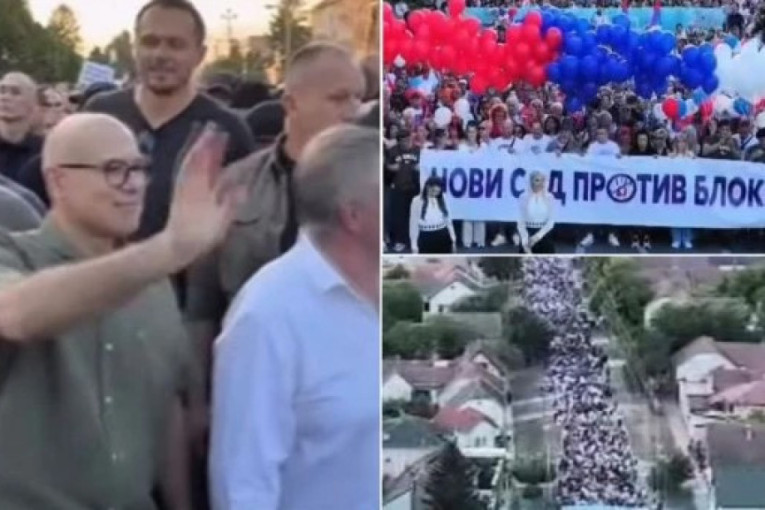Vučević objavio video o nepreglednoj koloni građana u Kaću: "Ovde nema mržnje" (VIDEO)
