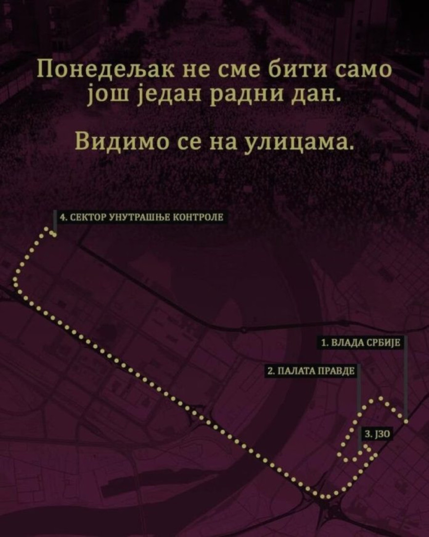 "U ponedeljak sve staje"! Blokaderi spremaju novi napad na Beograd