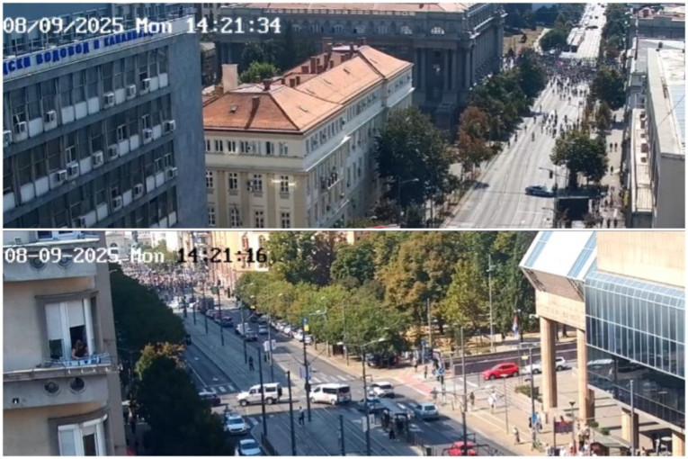 Opet prave haos! Šačica blokadera zaustavila saobraćaj u centru Beograda