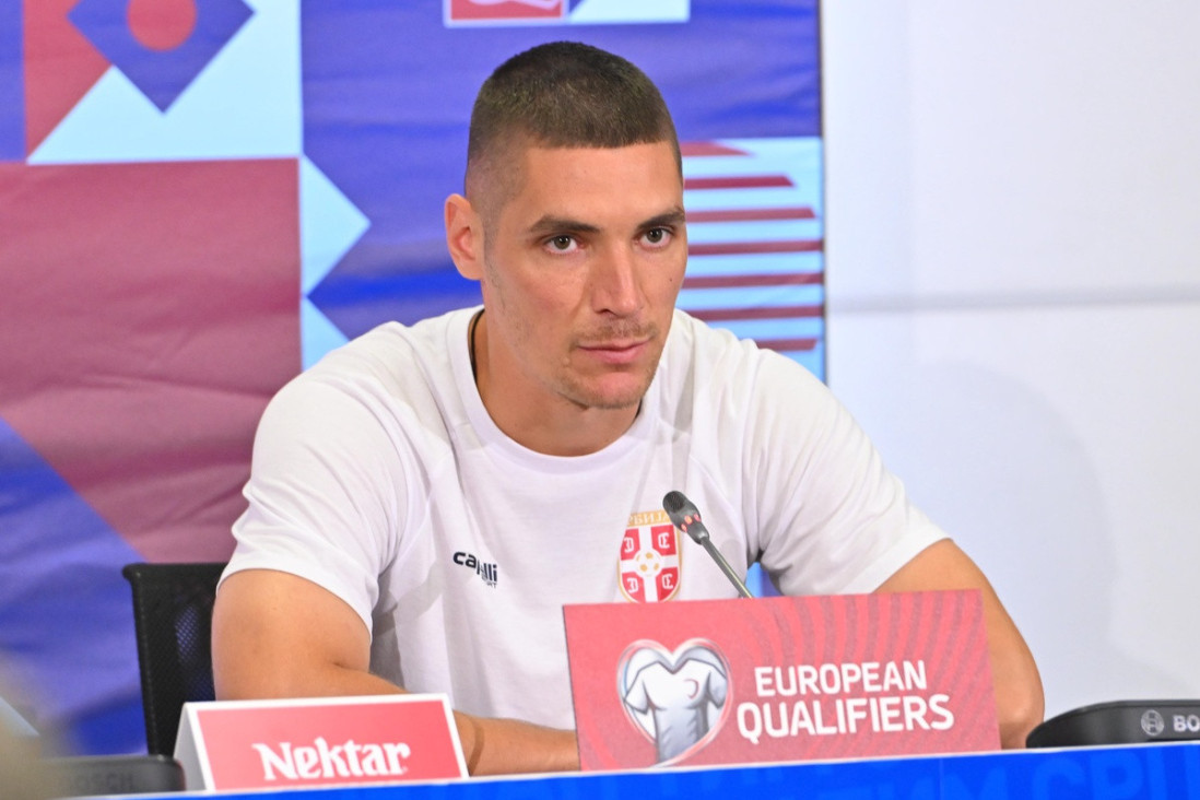 Milenković poslao snažnu poruku pred duel sa Englezima: Da obradujemo celu Srbiju!