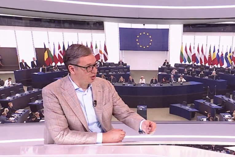 "To je nedostatak moralnog kredibiliteta, rezultat nemoći" Vučić o blokaderima koji su danas govorili u Strazburu protiv Srbije!