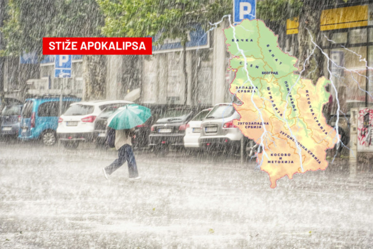 Brz kao munja! Stiže strašni ciklon sa Jadrana - prvo ovaj deo Srbije na udaru!