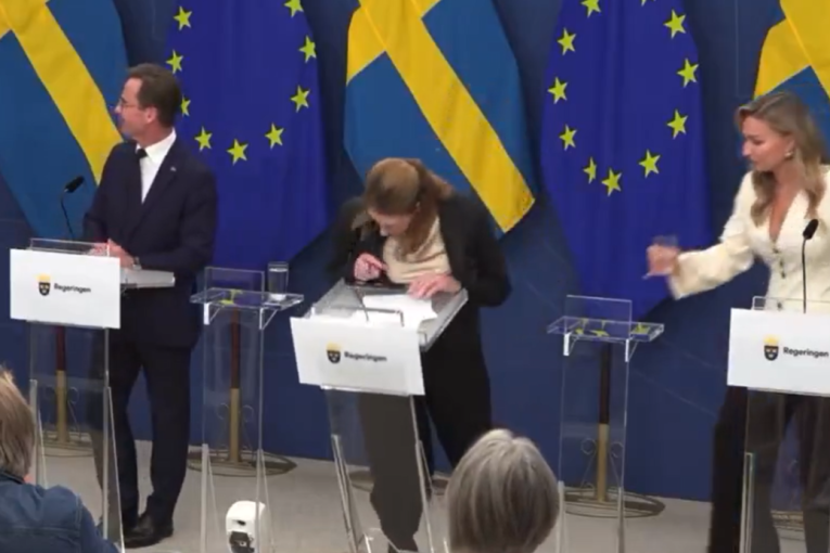 Ministarka se onesvestila usred konferencije: Samo se odjednom srušila, niko nije stigao da reaguje (VIDEO)