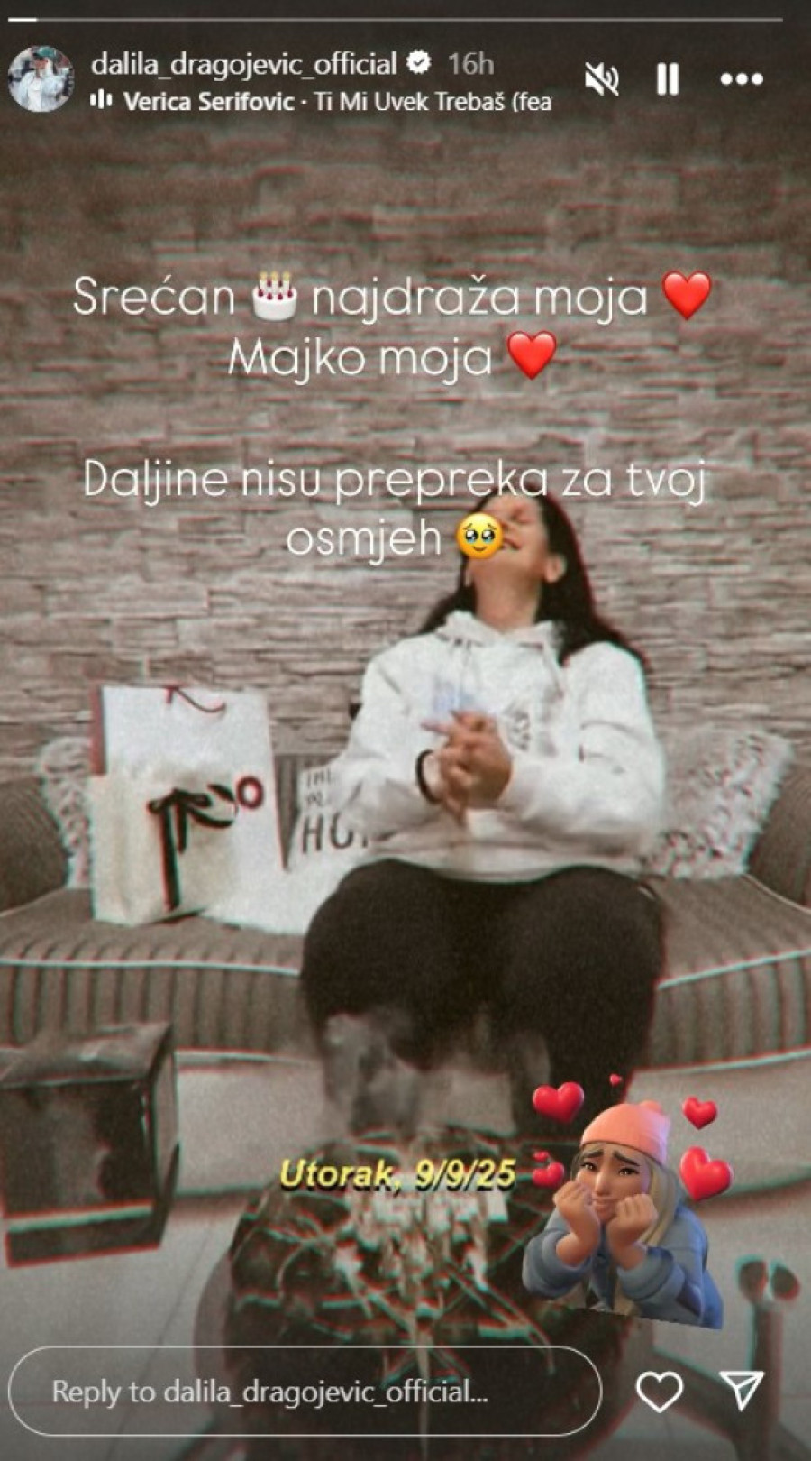 "Ko hoće nek čestita" Dalila Dragojević podelila radosne vesti iz Amerike, puca od sreće (FOTO)