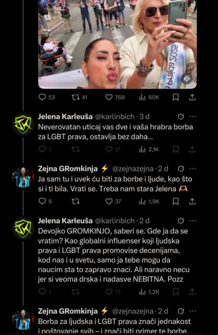 "Drska si i nevaspitana, saberi se!" Karleuša javno udarila na koleginicu!