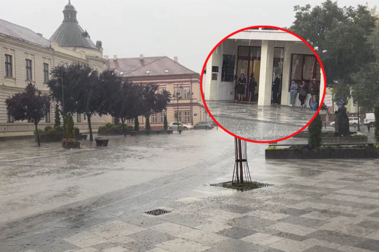 Potop u Čačku! Pljusak i olujni vetar opustošili centar