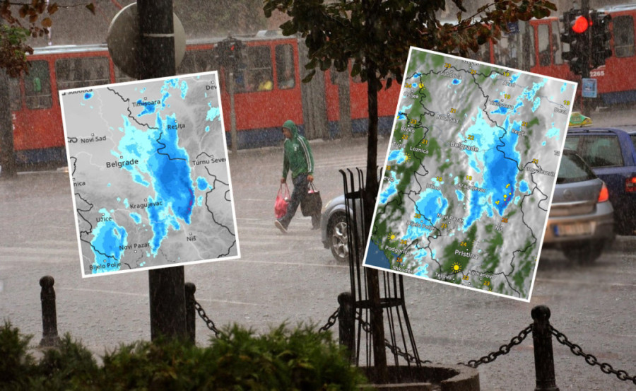 Od jutarnjeg mraza do stravične oluje: Srbiju čeka potop - najgori talas stiže već sutra!