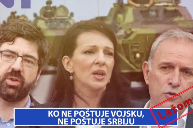 Lažomer: Ko ne poštuje vojsku, ne poštuje Srbiju (VIDEO)