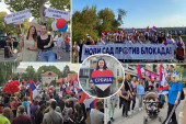 Veličanstveni prizori iz cele Srbije: Nepregledne kolone ljudi širom zemlje se borile za Srbiju (FOTO/VIDEO)