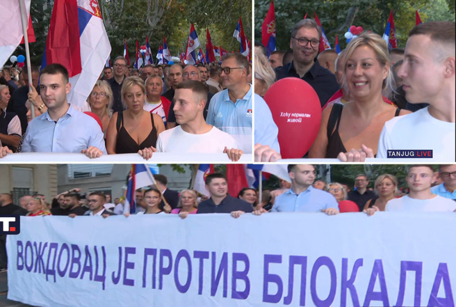 Tražimo miran život! Poruka iz Temerina sa skupa protiv blokada (VIDEO)