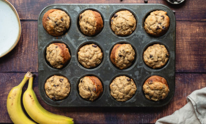 Recept dana: Sočni banana mafini, najslađe rešenje za prezrelo voće koje niko neće da pojede
