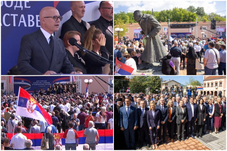 Svečana proslava u Gadžinom Hanu! Vučević: Lakše je zavesti ljude da ruše nego da vole, danas nam treba mudrost i sloga! (FOTO/VIDEO)