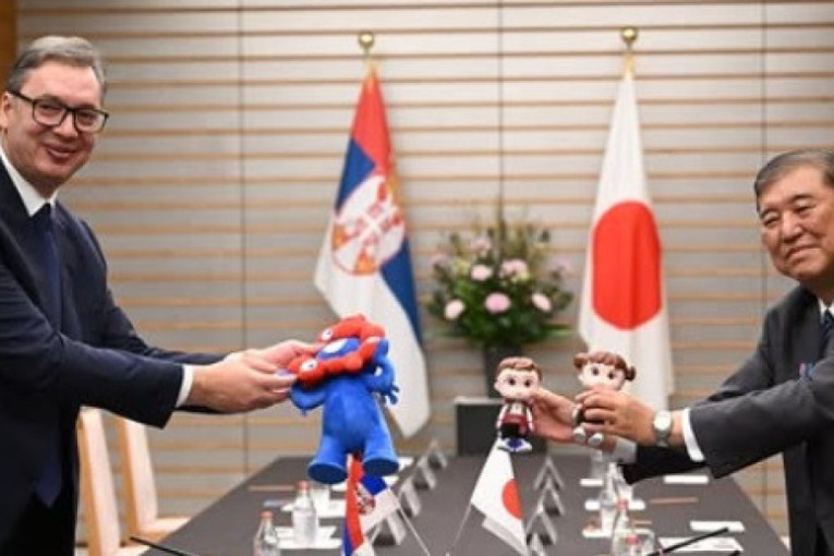 Vučić se u Tokiju sastao sa predsednikom vlade Išibom: Korak ka stvaranju još jačeg partnerstva Srbije i Japana (FOTO)