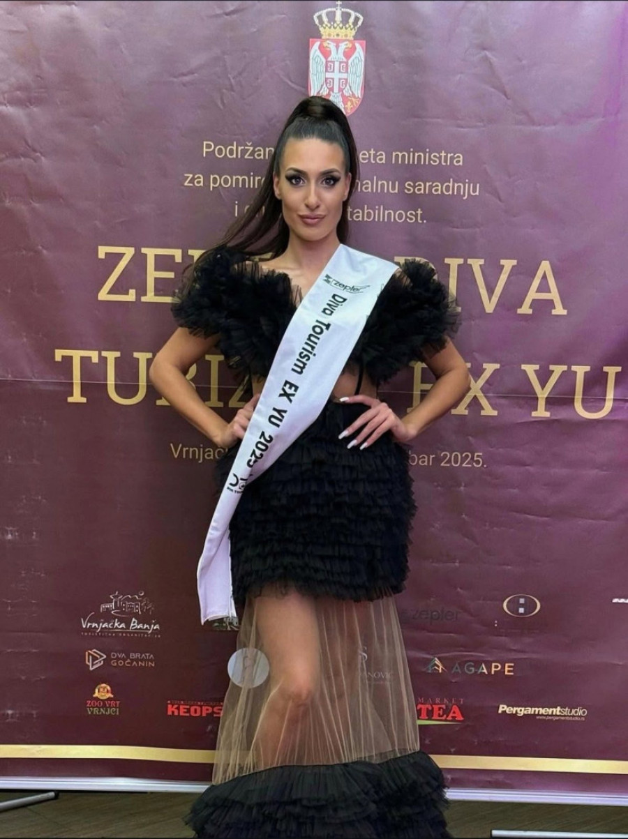 Izabrana najlepša: Ova devojka je pobedila na izboru "Diva turizma EX YU"