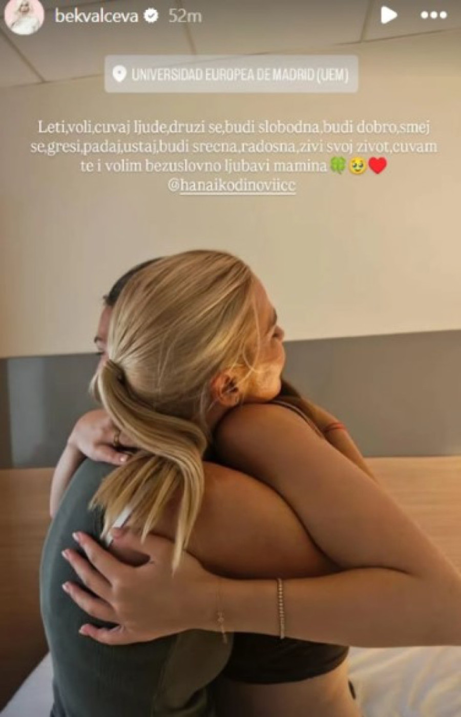 Emotivan rastanak Nataše Bekvalac i Hane, ona na ivici suza: "Čuvam ti leđa"