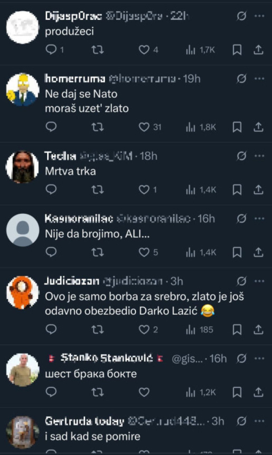 Zbog Dačinog razvoda, šou na mrežama! Ikodinović i Bekvalac - 3:3 "Ne daj se Nato, moraš da uzmeš zlato!"