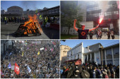 Haos u Francuskoj: Policajci pucali u muškarca koji ih je napao mačetom, uhapšeno više od 300 demonstranata (FOTO/VIDEO)