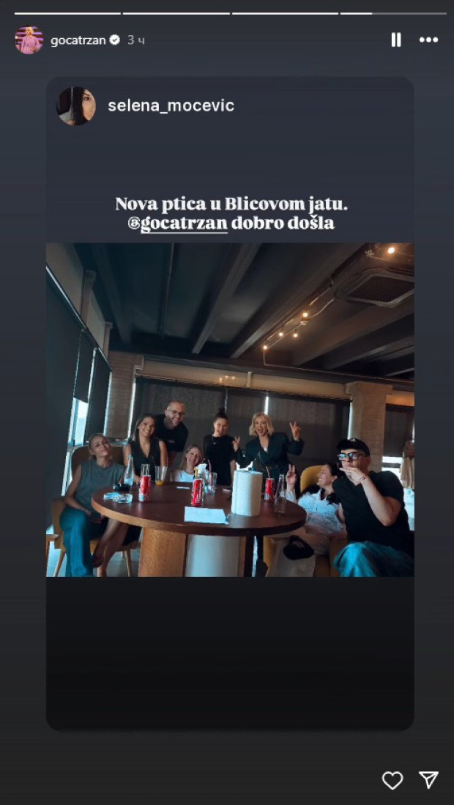 Oglasila se Goca Tržan nakon što je dala otkaz! Evo kako se uklopila u novom kolektivu