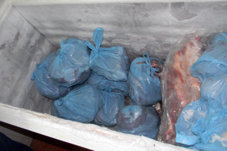 U nelegalnoj klanici prodao više od 30 tona neispravnog mesa! Uhapšen muškarac kod Odžaka! (FOTO)