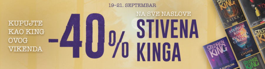Vikend-popust 40% na sva izdanja: Vulkan slavi 78. rođendan Stivena Kinga