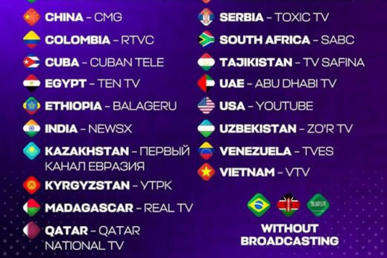Ekskluzivan dogovor Rusije i Toxic televizije – Intervizija 2025. stiže u Srbiju!