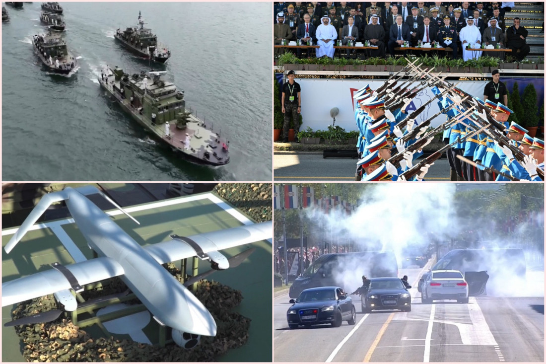 Oj, Srbijo, mila mati! Pogledajte neverovatnu moć Vojske Srbije (FOTO)