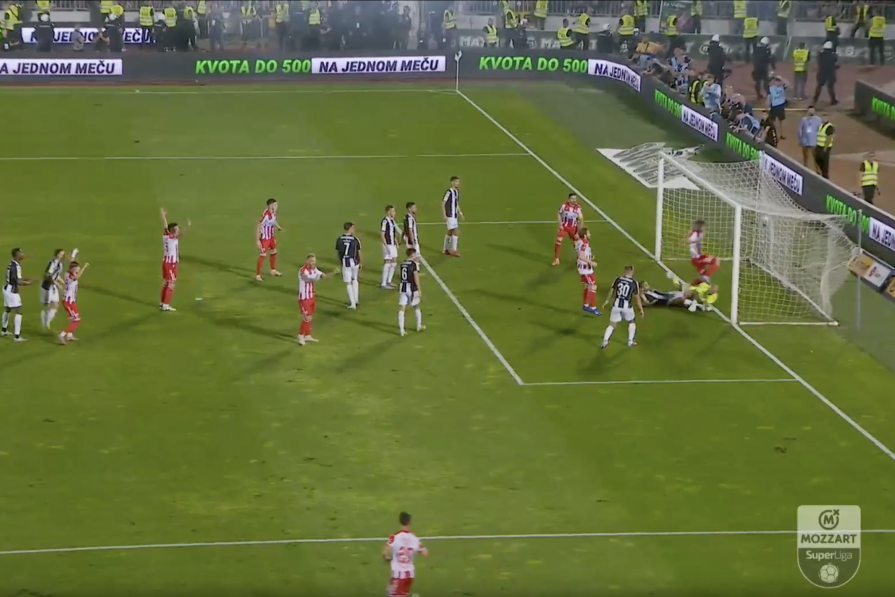 Zvezda ekspresno kaznila da promašena zicera Partizana! Pogledajte šta su crno-beli promašili i kako je Elšnik dao gol u FULL HD! (VIDEO)
