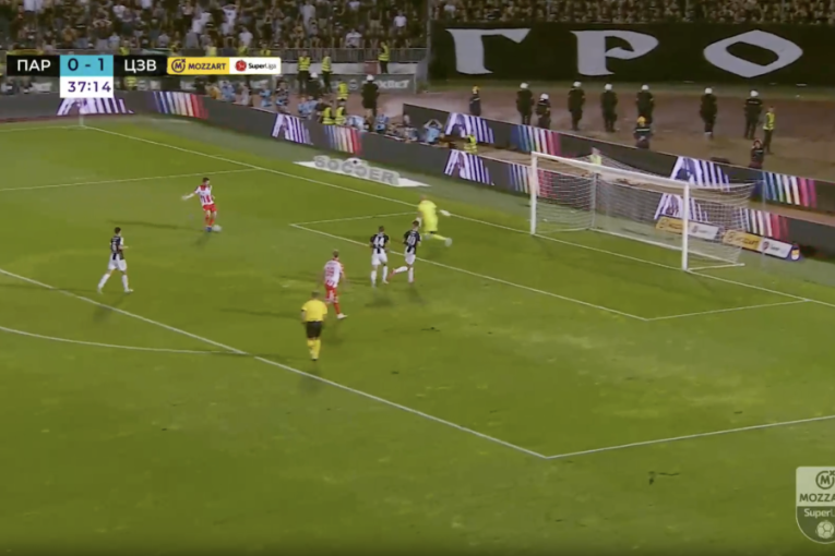 Šta promaši Katai! Pogledajte Zvezdinu veliku šansu da duplira vođstvo u Humskoj!