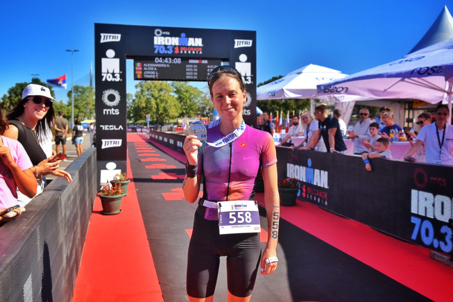 Justis i Lana najbolji u triatlon trci Ironman 70.3 Belgrade (FOTO)