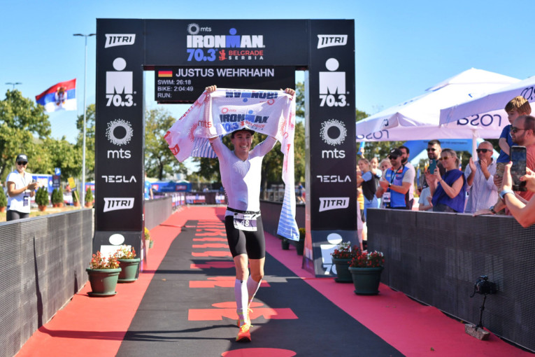 Justis i Lana najbolji u triatlon trci Ironman 70.3 Belgrade (FOTO)