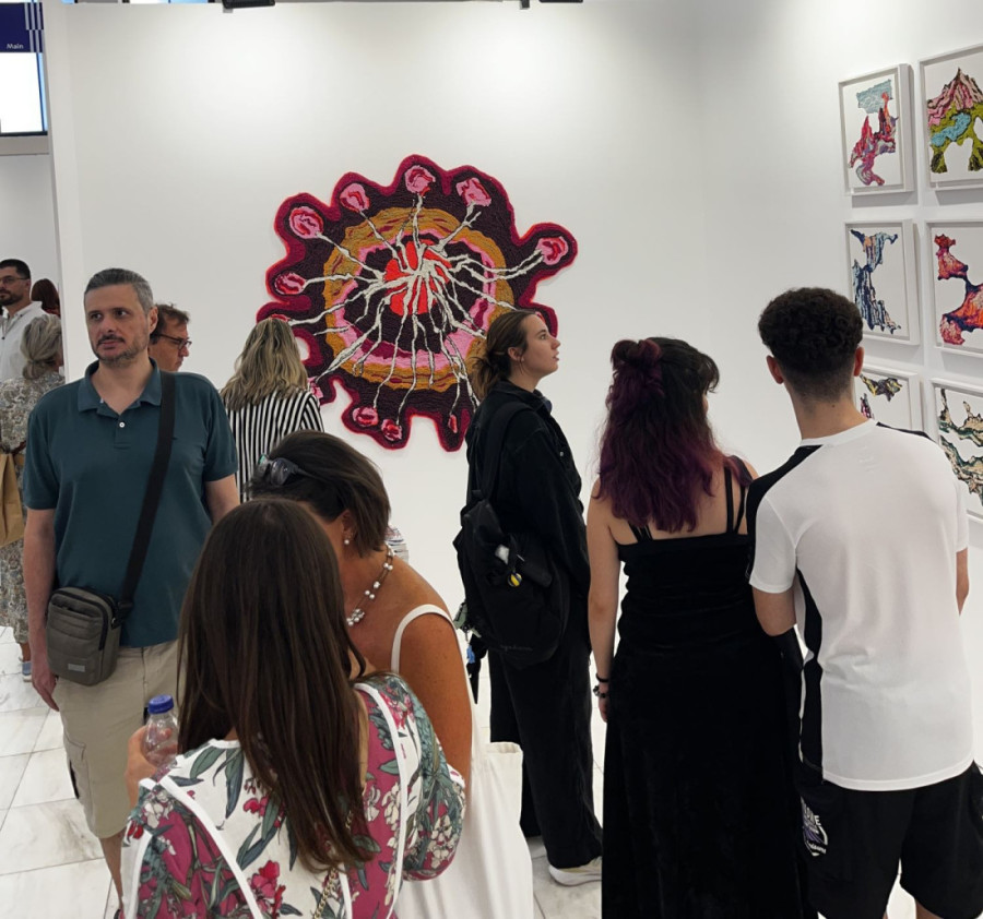 Poznata beogradska galerija na prestižnom umetničkom sajmu u Atini: Optimistična poruka o Srbiji (FOTO)