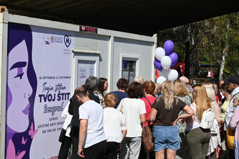 Veliki odziv  mladih za pregled štitne žlezde na Novom Beogradu! Najmlađi pregledani ima 21 godinu