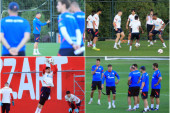 Zvezda odradila poslednji trening: Crveno-beli spremni za Seltik (GALERIJA)