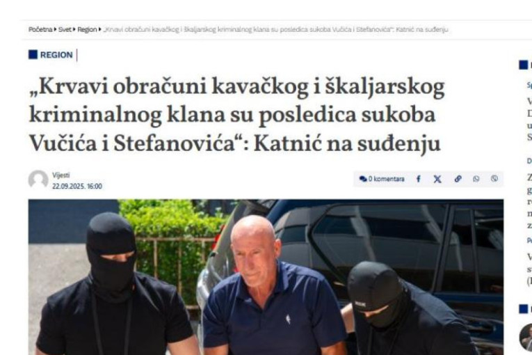 Ludilo Šolakovih medija na vrhuncu! Pokušavaju da optuže Vučića za sukob kavačkog i škaljarskog klana, reagovao i KRIK