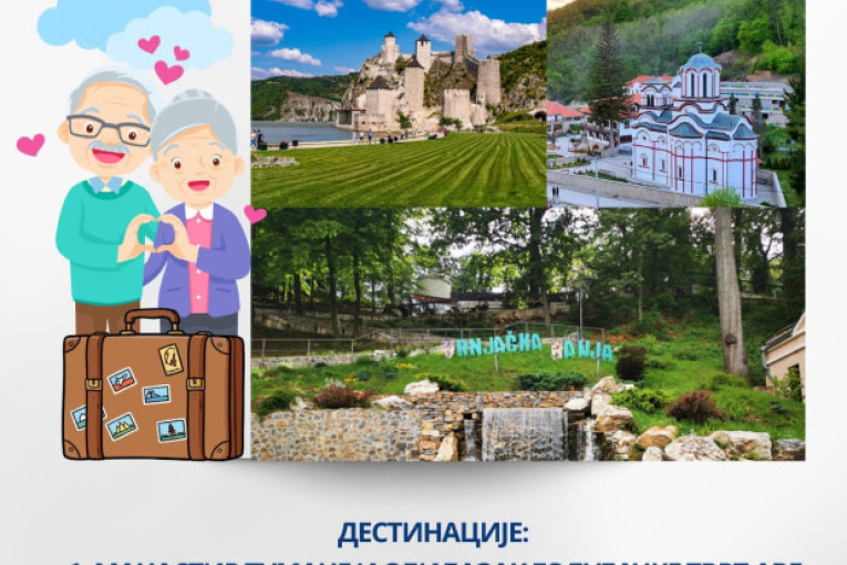 Besplatni izleti za penzionere! Novobeograđani birajte: Tumane i Golubačka tvrđava ili u Vrnjačka Banja