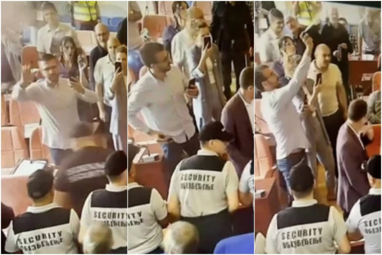 Prekrajanje istine na Novoj S: Snimljeno šta je blokader radio u Skupštini Zaječara (VIDEO)