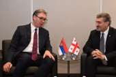Vučić se sastao sa predsednikom Gruzije Kavelašvilijem u Njujorku (FOTO)