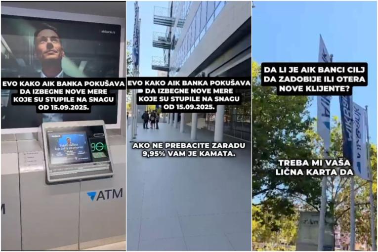 MK grupa nastavlja sa otimanjem od građana: AIK banka prednjači u bahaćenju