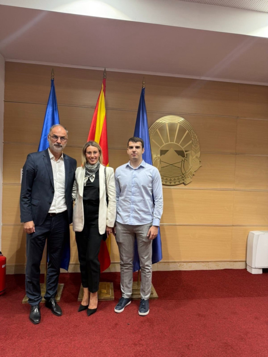 Nastavak saradnje: Predstavnici Udruženja Sport Stars i Fondacije Dajana Paunović u poseti Severnoj Makedoniji