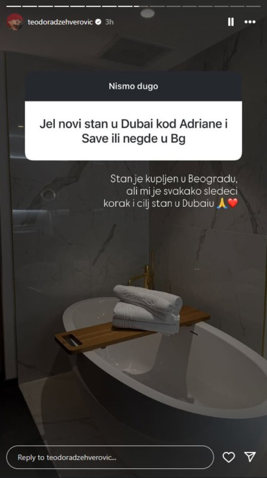 Džehva nije štedela! Pokazala nov stan, zlatne slavine i sve u staklu (FOTO)