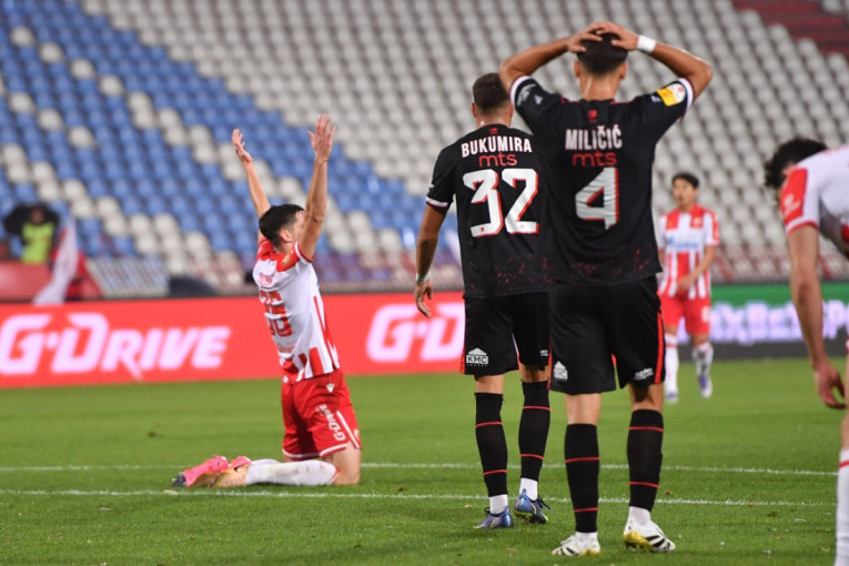 Zvezdin šampionski preokret! Igrač manje, promašen penal, pa pobeda u nadoknadi protiv Radničkog! (VIDEO)