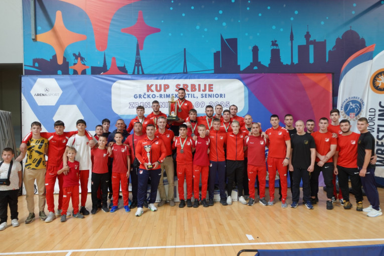 Dominacija Zrenjaninaca na strunjači - rvači Proletera pobednici Kupa Srbije u grčko-rimskom stilu!