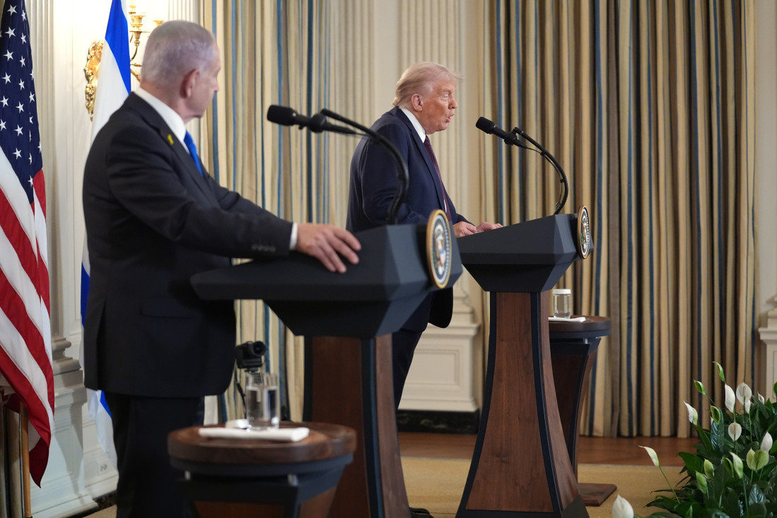 Oglasio se Tramp posle sastanka, Bela kuća objavila plan za "okončanje sukoba u Gazi": Netanjahu je pristao! (VIDEO/FOTO)