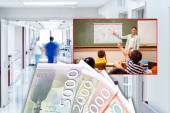 Stiže keš! Od danas veće plate u prosveti i zdravstvu, minimalac skočio na 500 evra