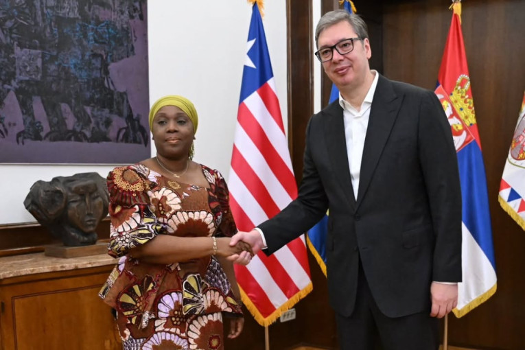 Vučić sa ministarkom spoljnih poslova Liberije:  Naše zemlje povezuje dugogodišnje prijateljstvo potvrđeno kroz 65 godina diplomatskih veza