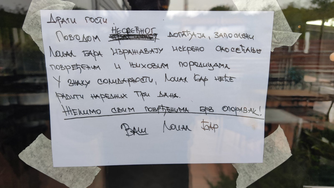 Bam, bam, pa opšti haos! Svedok obračuna o drami u kafiću u Višnjičkoj banji (FOTO/VIDEO)