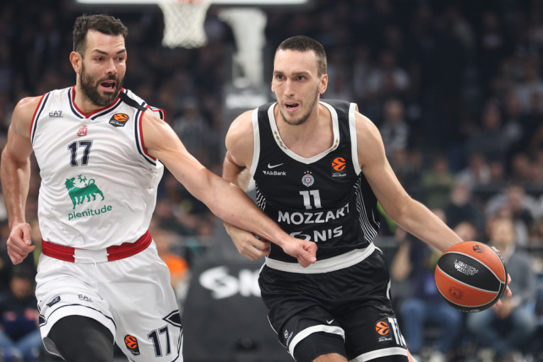Partizan u drami srušio Milano! Valjak mleo pa strepeo - Gudurić promašio šut za pobedu!