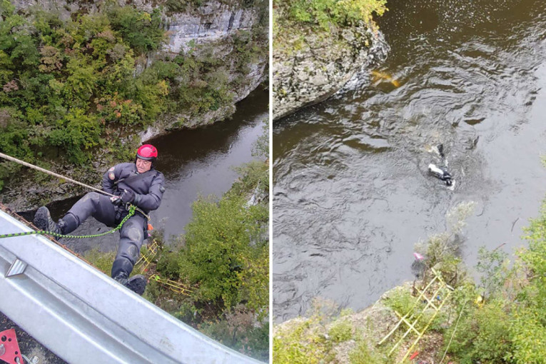Pet sati drame u kanjonu: Telo Srpkinje izvlačili iz ponora dubokog 50 metara (FOTO)