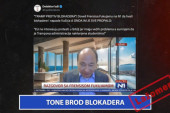 Lažomer: Tone brod blokadera